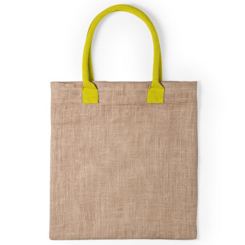 Jute bag | coloured handle - Image 4